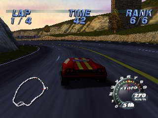 Automobili Lamborghini (Europe) In game screenshot